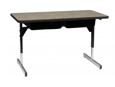 T-Leg Double Desk
