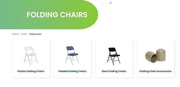 National Public Seating Folding Chairs