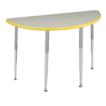 Half Round Activity Table