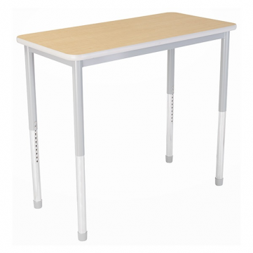 Dura Series Rectangular Standard Adjustable Height Dura Table