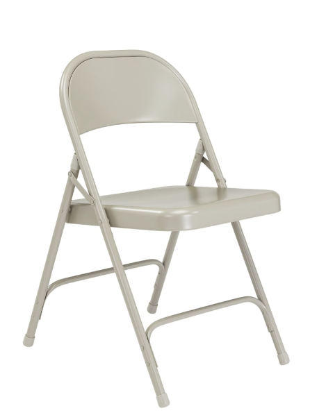 NPS® 50 Series All-Steel Folding Chair - 4 Pack