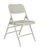 NPS® 300 Series Deluxe All-Steel Triple Brace Double Hinge Folding Chair - 4 Pack