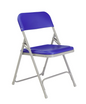 NPS® 800 Series Premium Lightweight Plastic Folding Chair - 4 Pack