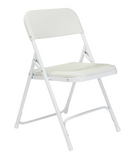 NPS® 800 Series Premium Lightweight Plastic Folding Chair - 4 Pack