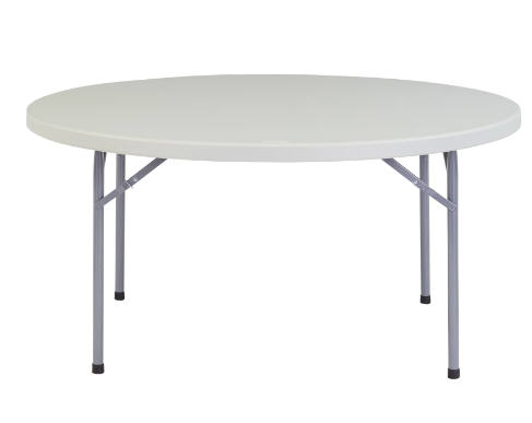 NPS® Heavy Duty Round Folding Table