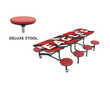 AmTab Mobile Bench Table - Rectangular Shape