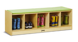 Jonti-Craft® 5 Section Bench Locker