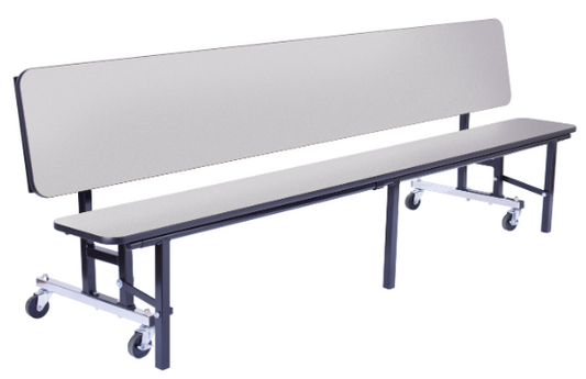 NPS® Convertible Bench Cafeteria Table - Quick Ship