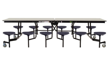 NPS® Mobile Cafeteria Table w/ ErgoMax Stools