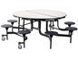 NPS® Mobile Cafeteria Table w/ ErgoMax Stools