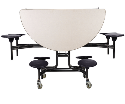 NPS® Mobile Cafeteria Table w/ ErgoMax Stools