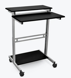 Mobile Adjustable Stand Up Workstation