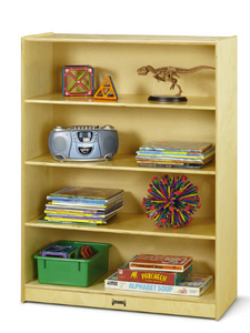 Jonti-Craft® Fixed Straight-Shelf Bookcase